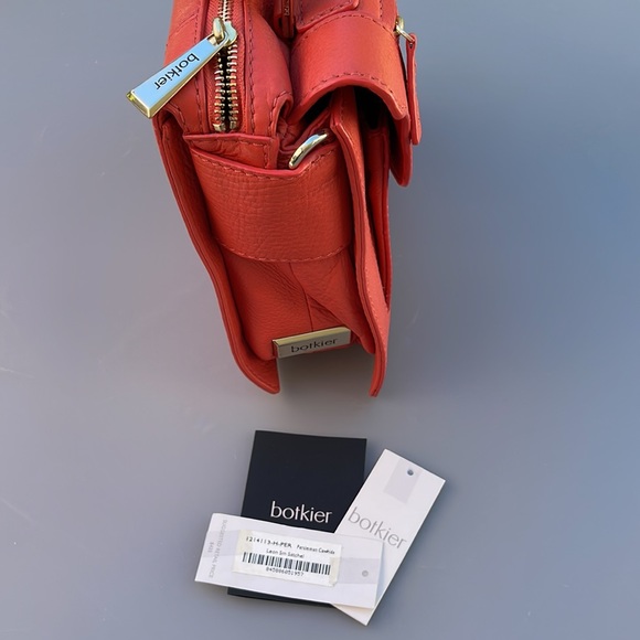 Botkier orange leather Sml Leon satchel by Botkier * EUC - Picture 10 of 13